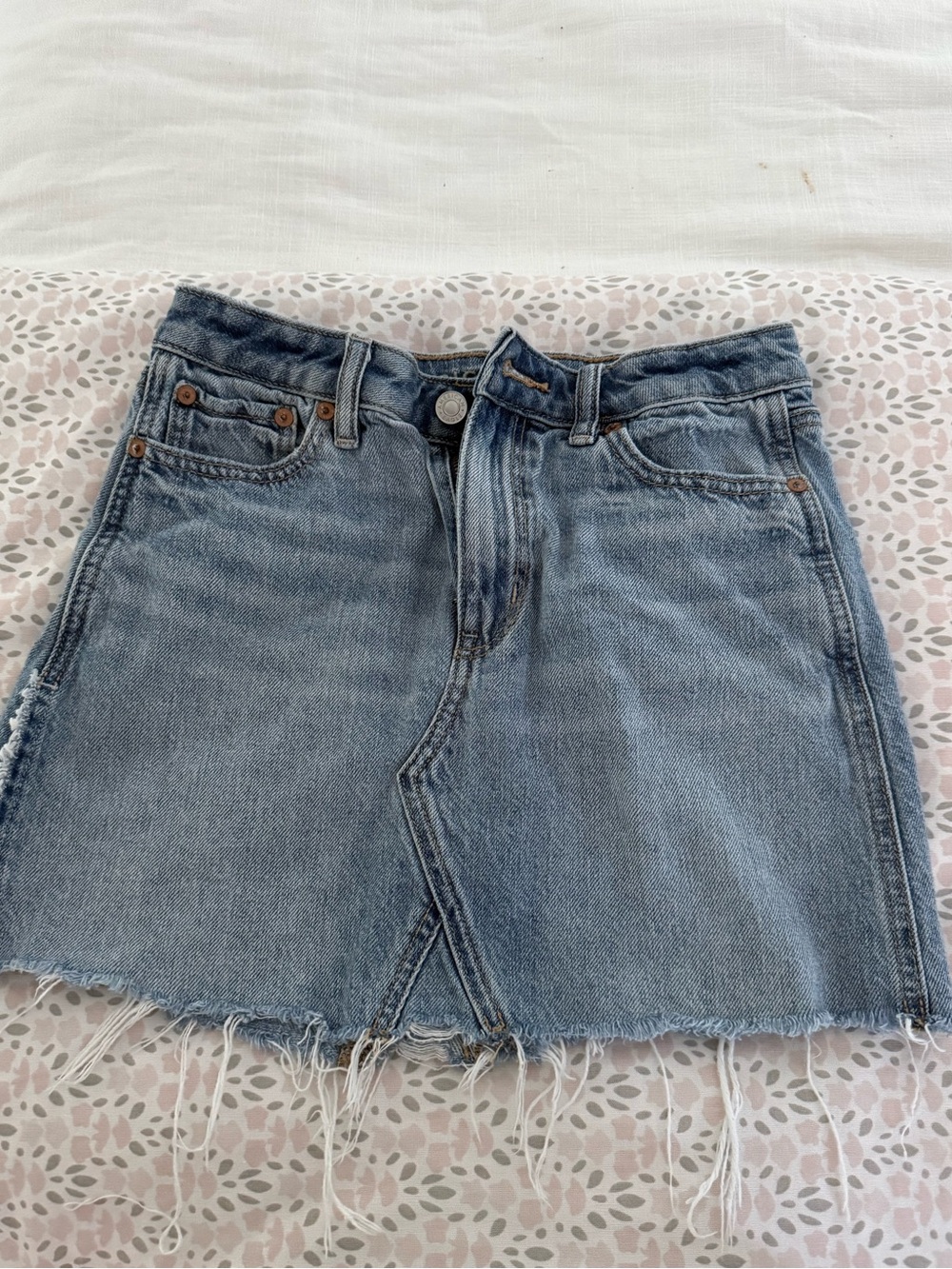 AE denim skirt